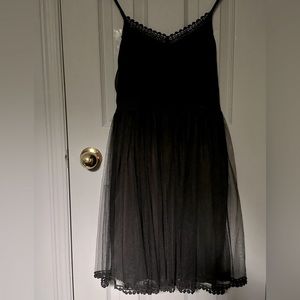 Black Tulle Dress